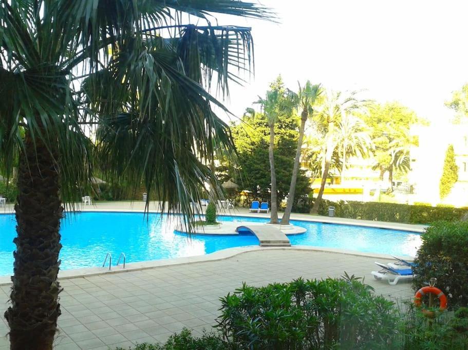 Апартаменты Piso Moderno Con Piscina Siesta 2 Порто де Алькудиа Экстерьер фото
