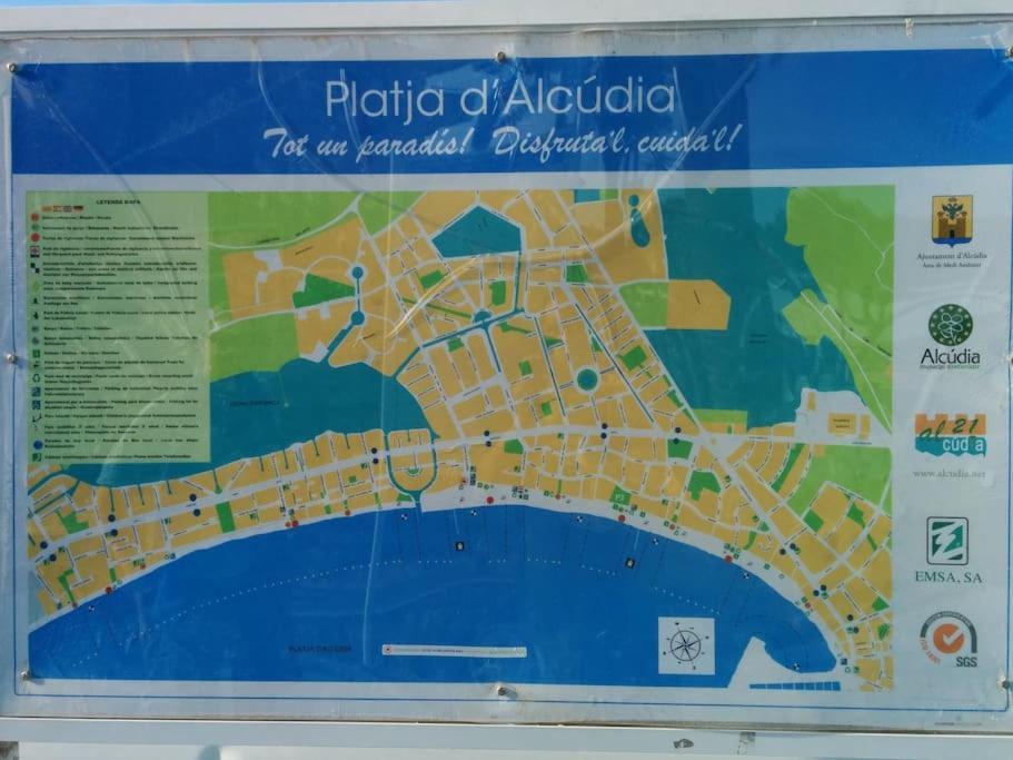 Апартаменты Piso Moderno Con Piscina Siesta 2 Порто де Алькудиа Экстерьер фото