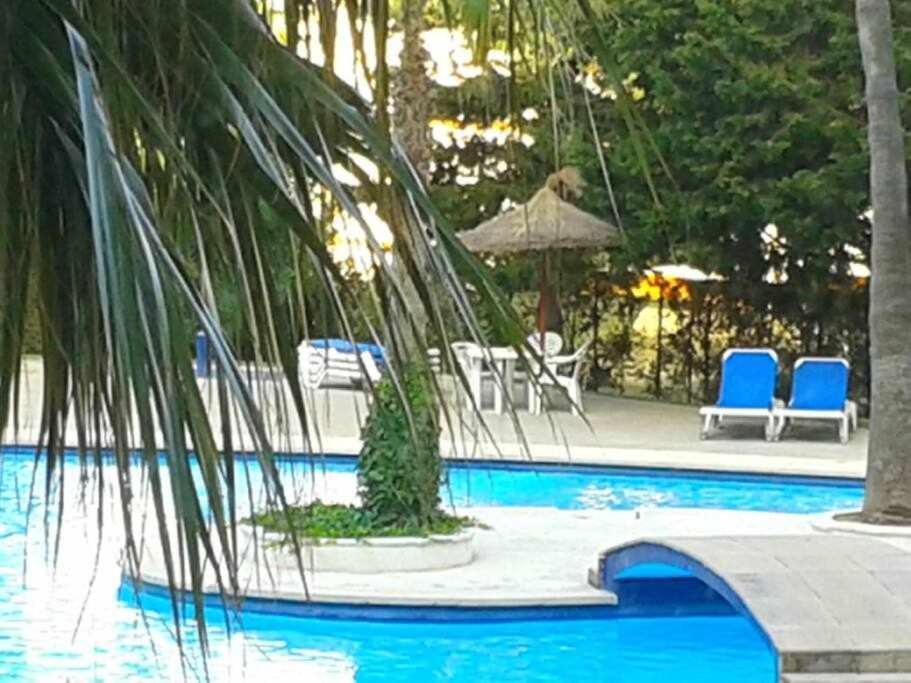 Апартаменты Piso Moderno Con Piscina Siesta 2 Порто де Алькудиа Экстерьер фото